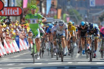 Sagan kon voor de tweede keer op rij de groene trui mee naar huis nemen. Zijn Tour de France was echter minder geslaagd aangezien de Slovaak slechts één etappe kon winnen. (c) Sporza.be